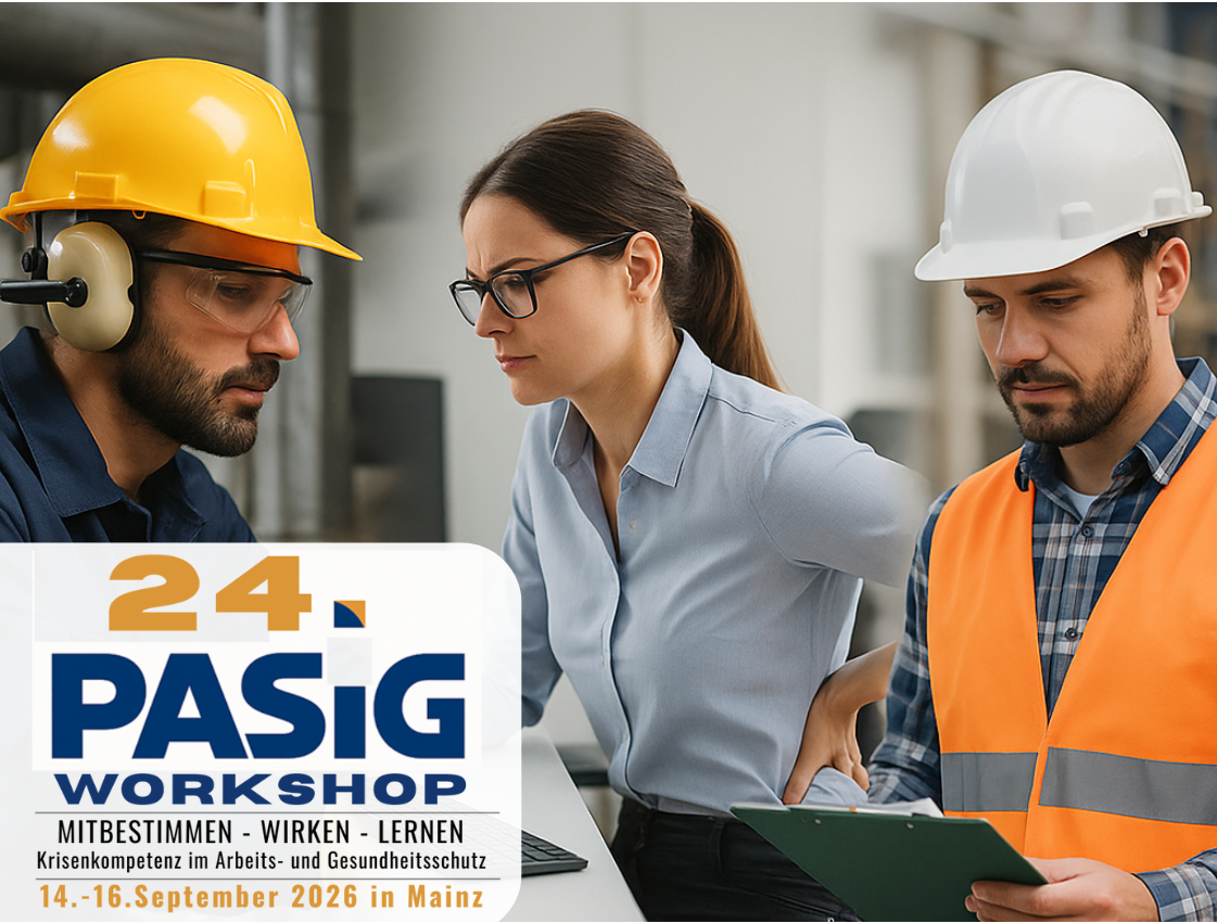 24. Workshop: Psychologie der Arbeitssicherheit und Gesundheit